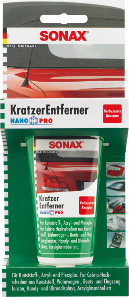 SONAX KratzerEntferner Kunststoff NanoPro 75 ml (Blister)