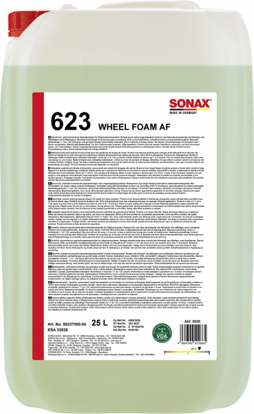 SONAX FelgenReiniger für Waschanlagen säurefrei 25 L