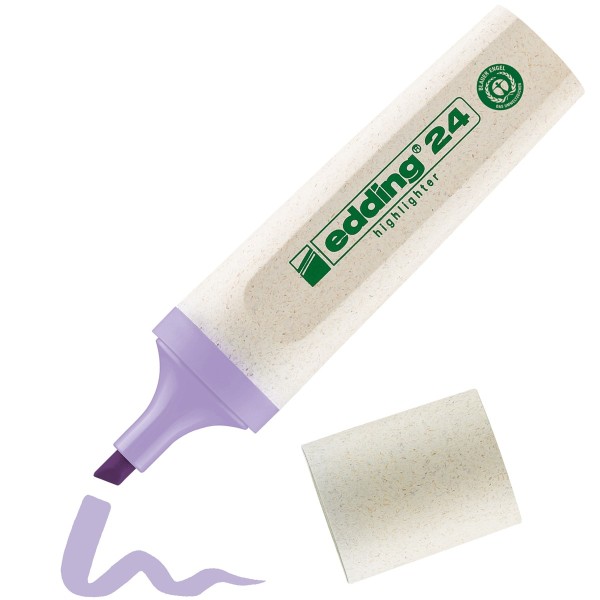 edding 24 EcoLine Textmarker pastellviolett