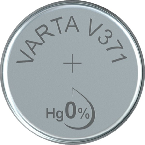 Varta Watch Knopfzelle silberoxid V371/SR69 1,55 V (1er Blister)