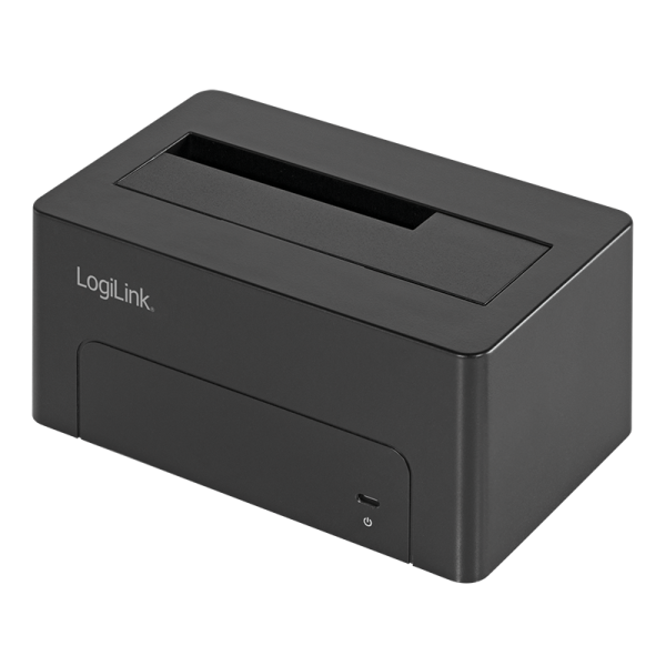 LogiLink Quickport USB 3.1 Gen 2 für 2,5" + 3,5" SATA HDD/SSD schwarz (1er Faltschachtel)