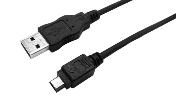 LogiLink USB 2.0 Kabel auf Mini USB/M schwarz 3 m