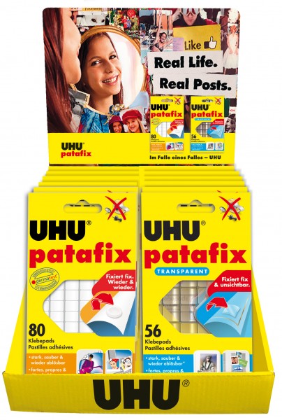 UHU patafix weiß+transparent