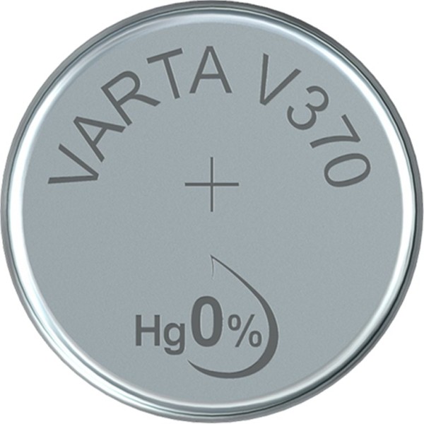 Varta Watch Knopfzelle silberoxid V370/SR69 1,55 V (1er Blister)