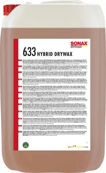 SONAX Hybrid Drywax 25 L