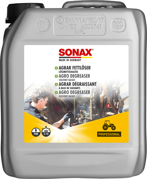 SONAX AGRAR FettLöser lösemittelhaltig 5 L