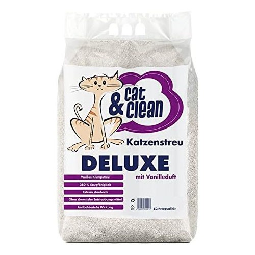 Cat & Clean Katzenstreu Deluxe mit Vanilleduft 10 kg