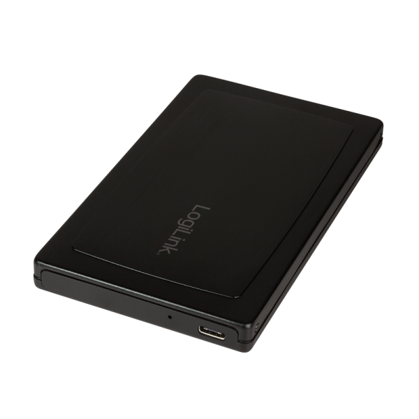 LogiLink Festplattengehäuse 2,5" SATA USB 3.2 Gen2 kunststoff schwarz (1er Faltschachtel)