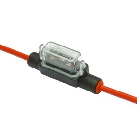 Sicherungshalter für Standard Stecksicherung Flachstecksicherung 2,5qmm mit  Anschlusskabel