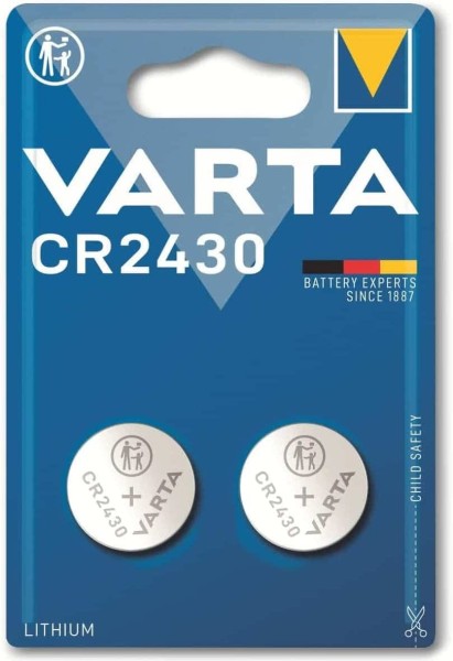 Varta Professional Electronics Knopfzelle Lithium CR2430 3 V (2er Blister)