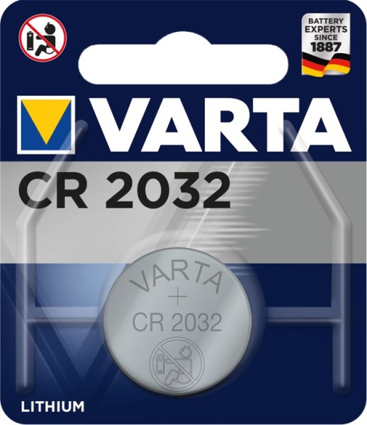 Varta Professional Electronics Knopfzelle Lithium CR2032 3 V (1er Blister)