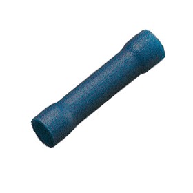 Kabelquetschverbinder 2,3mm blau 1mm² - 2,5mm²