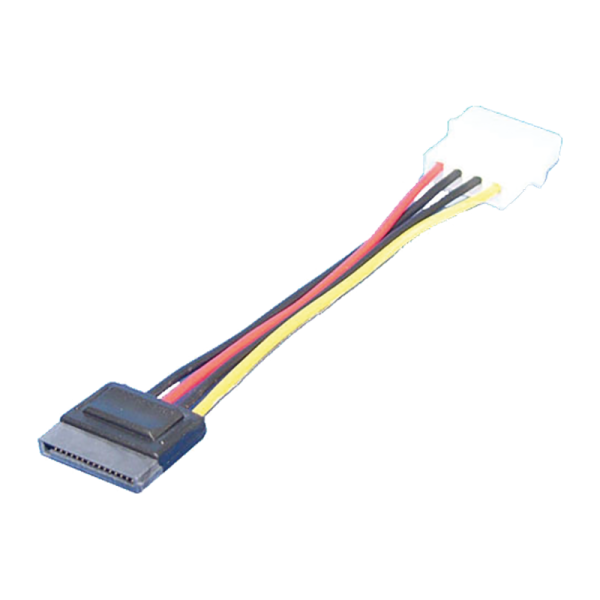 LogiLink SATA Kabel intern mit Sicherungslasche rot 0,15 m
