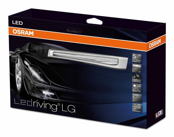 OSRAM LEDriving LG LED-Tagfahrlicht ECE R87, R7 13,5 V/15 W (2er Faltschachtel)