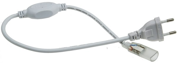 ChiliTec Einspeise-Modul für 230V LED-Stripes IP44 Verbinder zum Stripe, 40cm Kabel