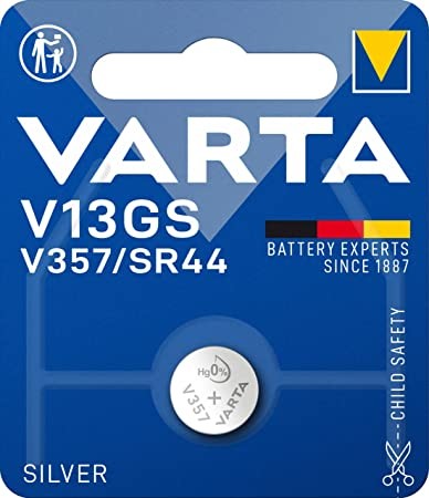 VartaProfessional Electronics Knopfzelle Silberoxid SR44 1,55 V (1er Blister)