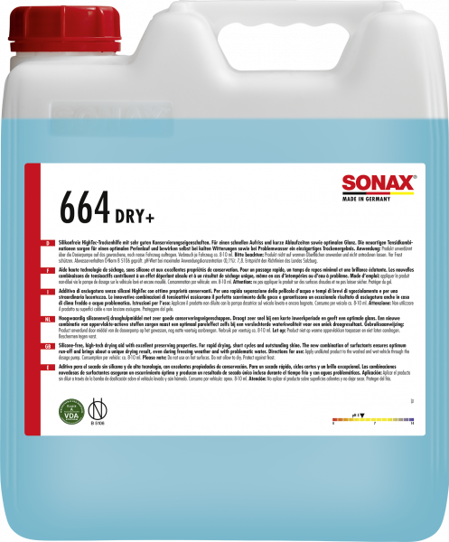 SONAX SX GlanzTrockner 10 L