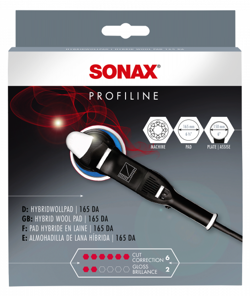 SONAX PROFILINE HybridwollPad 165DA