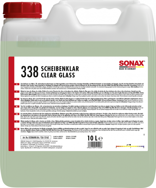 SONAX ScheibenKlar 10 L