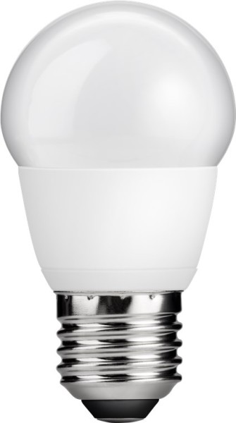 goobay LED Mini Globe 5 W Sockel E27 ersetzt 31 W warm weiß (1er Faltschachtel)
