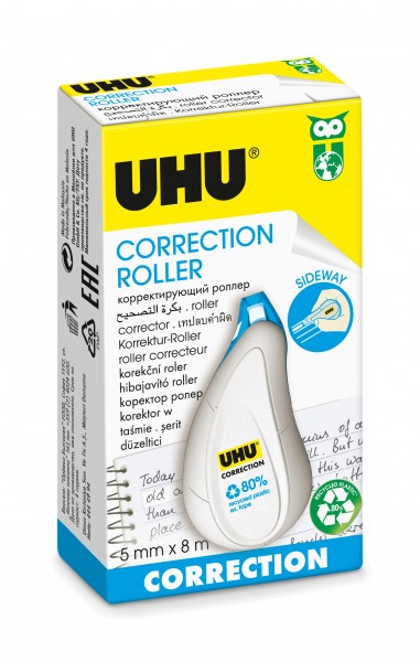 UHU Correcttion Roller Sideway 8mx5mm