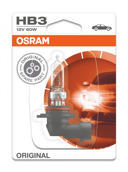 OSRAM ORIGINAL LINE HB3 P20d 12 V/60 W (1er Blister)