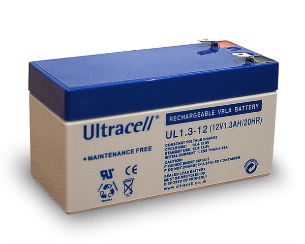 Ultracell Bleiakku 12 V 1,3 Ah