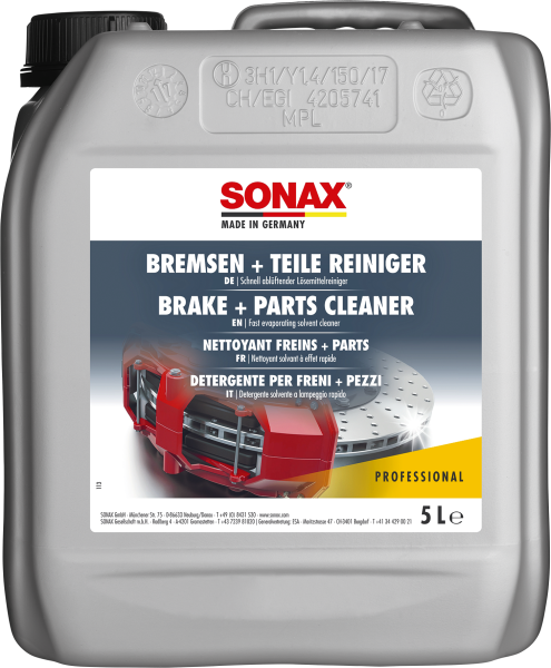 SONAX PROFESSIONAL Bremsen + TeileReiniger 5 L