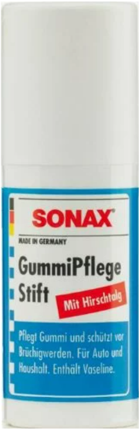 SONAX Gummi Pflege Stift 20 g mit Hirschtalg Gummipfleger