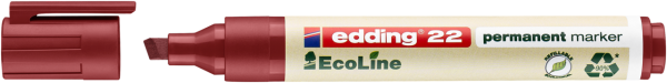 edding 22 EcoLine Permanentmarker rot