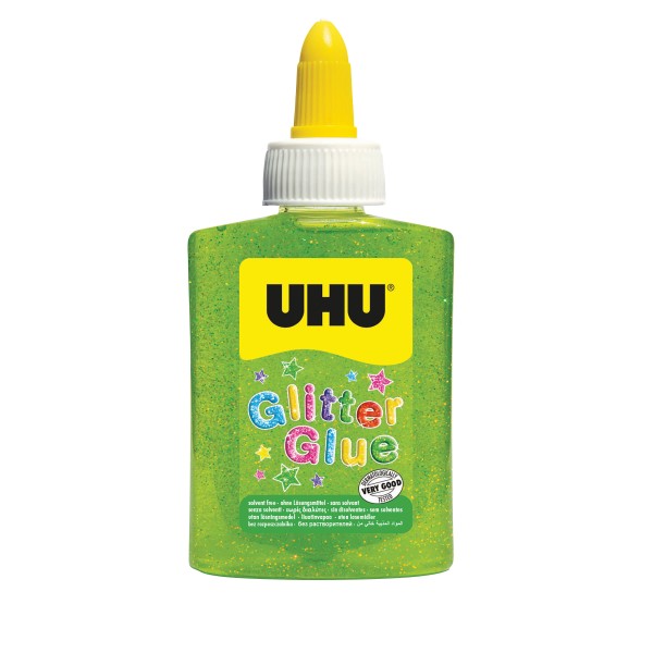 UHU Glitter Glue grün 90g