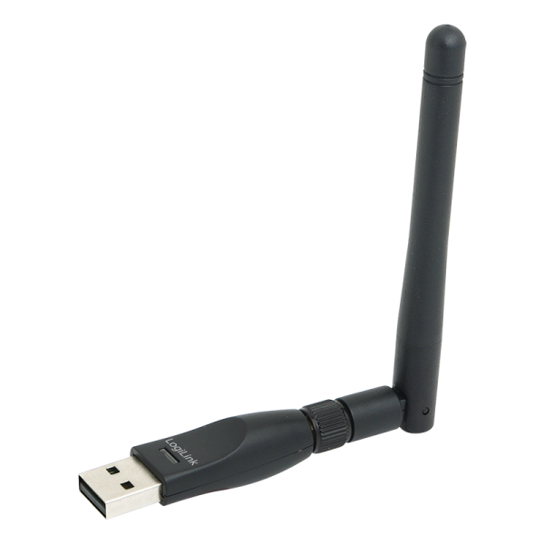 LogiLink wireless LAN 150 Mbit/s USB 2.0 Micro Adapter schwarz (Bulk)