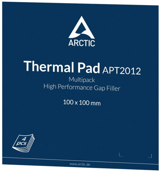 ARCTIC Thermal Pad Basic 100 x 100 x 1,5 mm (4 Stück)