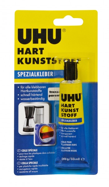 UHU Spezialkleber Hart Kunstststoff 30g