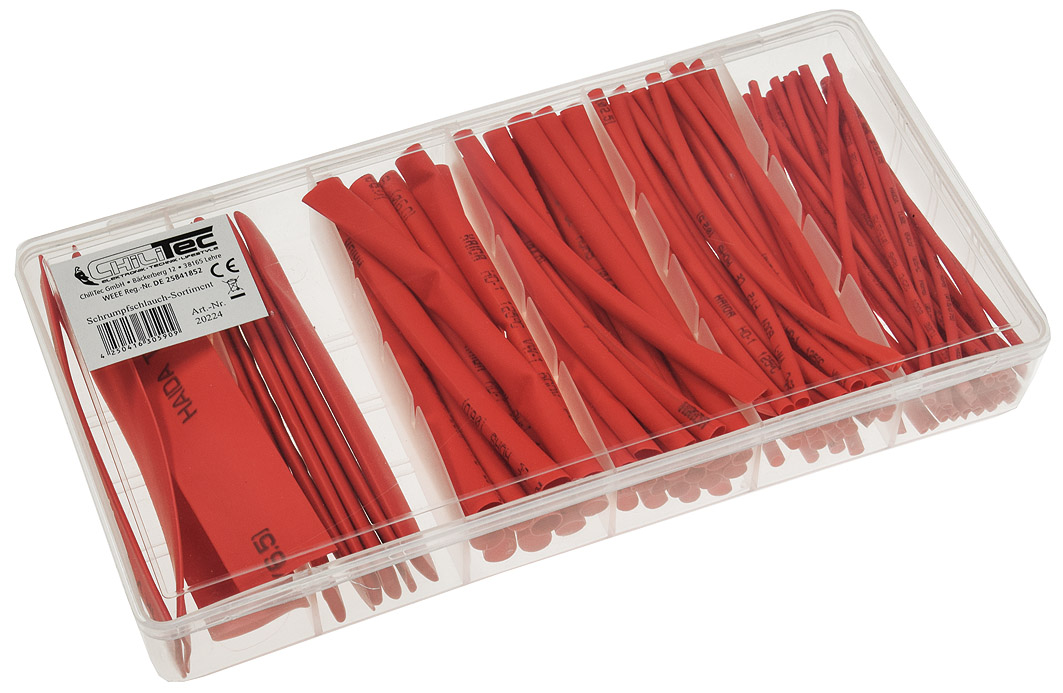 Relaxdays Kabelbinder-Set – 1000 Stück In Box, 5 Größen, Polypropylen, Für Drinnen & Draußen