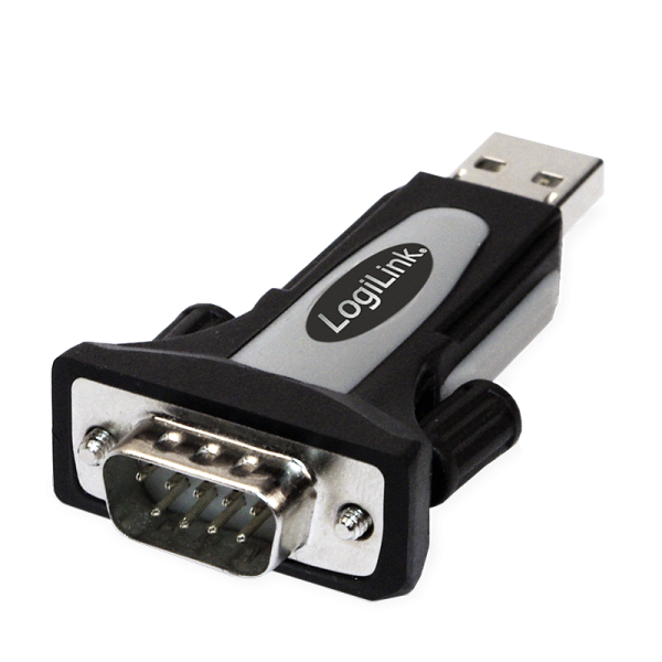 LogiLink USB 2.0 auf Seriell Adapter (1er Faltschachtel)