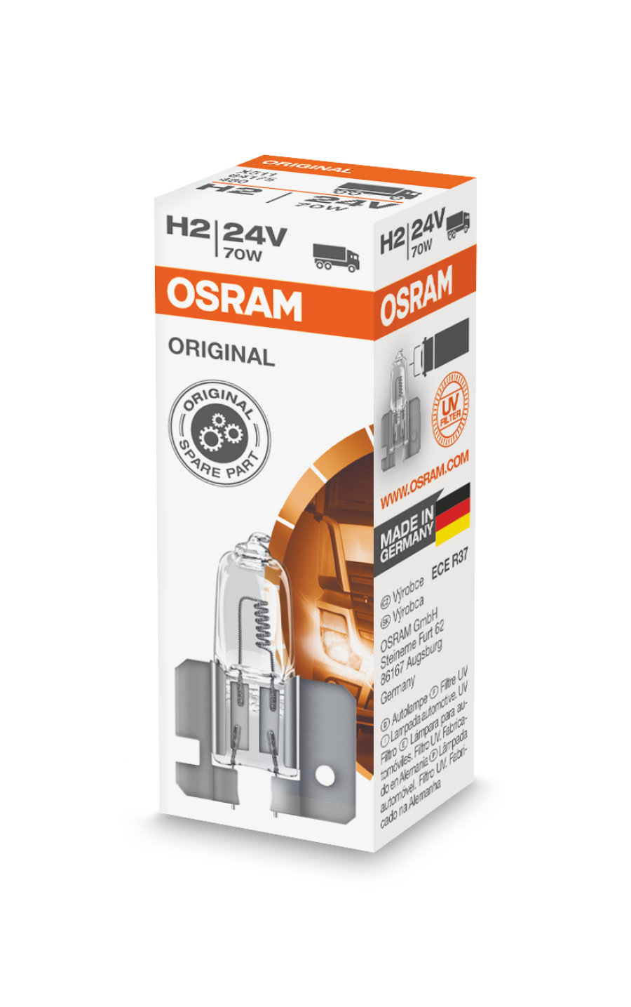 OSRAM ORIGINAL Glühbirne P21/5W BAY15d 24 V/21-5 W (Bulk), Lastkraftwagen, Halogen, Beleuchtung, Rund ums Fahrzeug