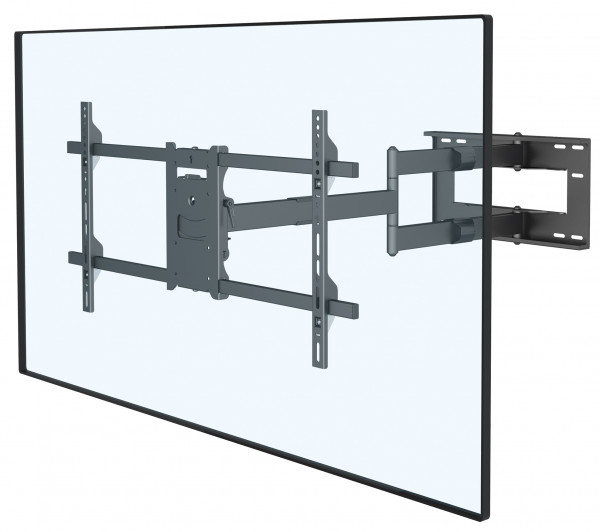 My Wall H27-1XL für Bildschirme 42“ - 90“ (107 - 229 cm), Belastung bis 50 kg, Wandabstand: 83 - 101