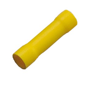 Kabelquetschverbinder 3,4mm gelb 2,5mm² - 6mm²