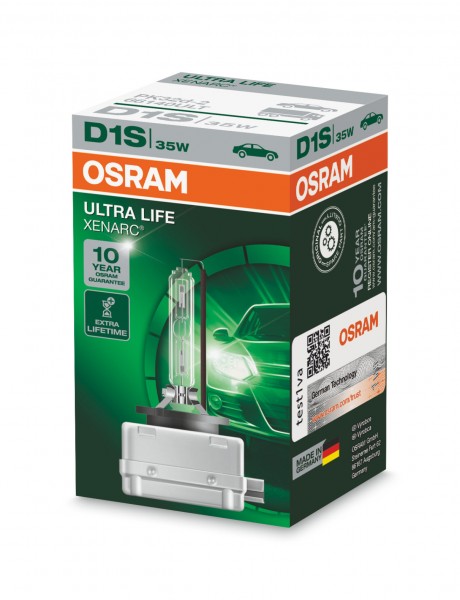 OSRAM XENARC ULTRA LIFE D1S PK32d-2 85 V/35 W (1er Faltschachtel)