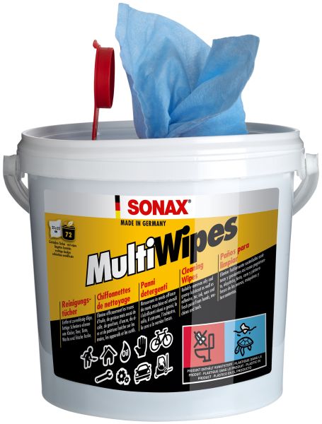 SONAX MultiWipes (72 Stück)