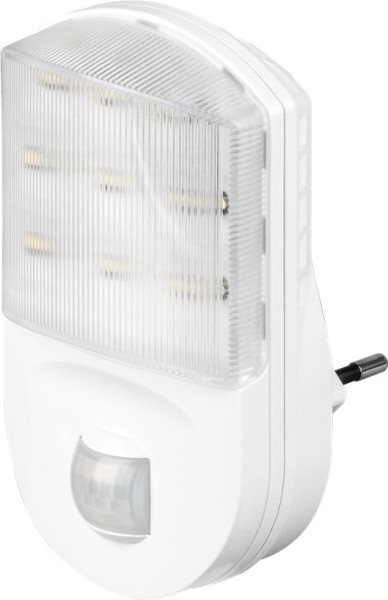 goobay LED Nachtlicht mit Bewegungsmelder weiß (1er Faltschachtel)