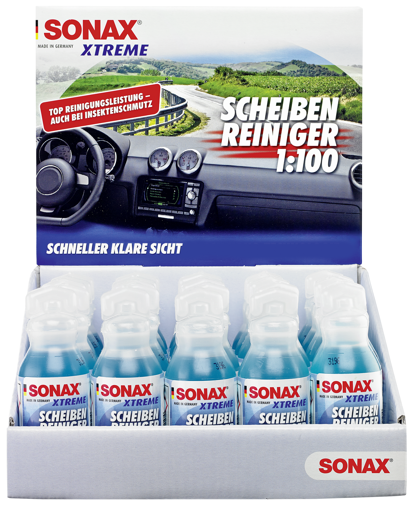 SONAX XTREME ScheibenReiniger Konzentrat 1:100 NanoPro 25 ml, Scheibenwaschanlage, Reinigung & Pflege, Rund ums Fahrzeug