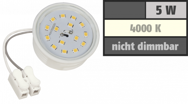 McShine LED-Modul 5W 400 Lumen 230V 50 x 23 mm neutralweiß 4000K
