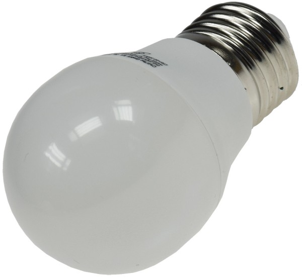 ChiliTec LED Tropfenlampe E27 T25 SMD warmweiß 14 SMD LEDs, 3000k, 220lm, 230V/3W, 45mm