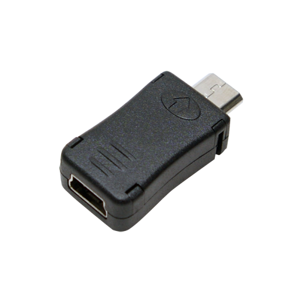 LogiLink USB 2.0 Adapter Micro auf Mini USB schwarz (1er Softpack)