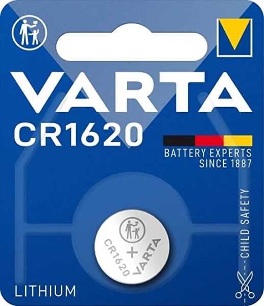 Varta Professional Electronics Knopfzelle Lithium CR1620 3 V (1er Blister)