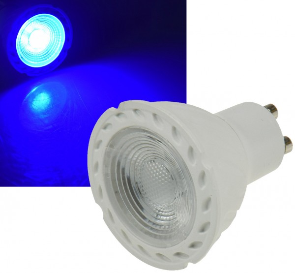 ChiliTec LED Strahler GU10 LDS-50 blau 38°, 230V/5W
