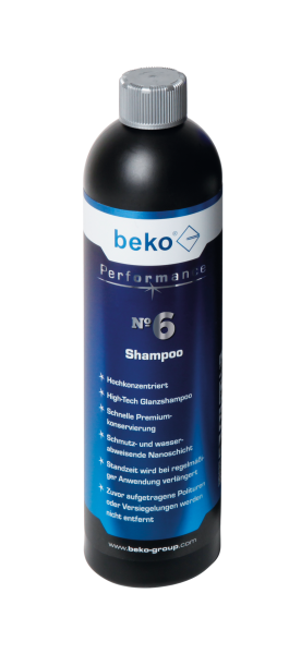 beko Performance No. 6 Shampoo 750 ml